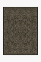 Bluebell Soft Black Rug by Morris & Co.