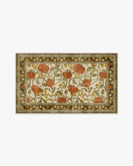 Enchanted Vines Cream Multicolor Rug