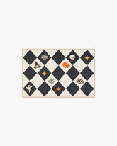 Halloween Harlequin Ivory & Charcoal Rug