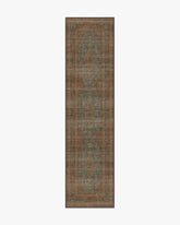 Rowan Teal Blue & Copper Rug