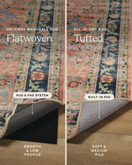 Kamran Coral Rug