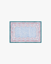 Wendy Animal Border Blue & Pink Rug by Humberto Leon
