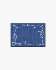 M&E Charms Midnight Blue Rug by Humberto Leon
