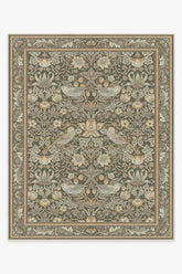 Strawberry Thief Stone Gold Rug by Morris & Co.