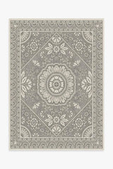 Almana Black & White Rug