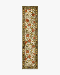 Enchanted Vines Cream Multicolor Rug