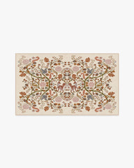 Foxglove Forest Cream Multicolor Rug