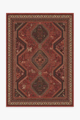 Zareen Scarlet Red Rug