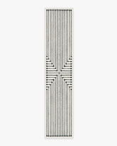 Inkdrop Black & Ivory Rug by Jonathan Adler