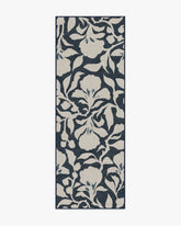 Flora Ink Blue & Ivory Rug by The Hiltons