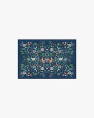 Foxglove Forest Blue Multicolor Rug