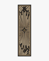 Gatsby Black & Gold Rug by Jonathan Adler