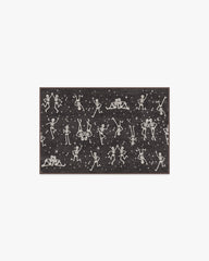 Bone Parade Charcoal Rug