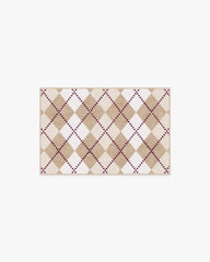 143 Argyle Khaki & Cream Rug by Humberto Leon