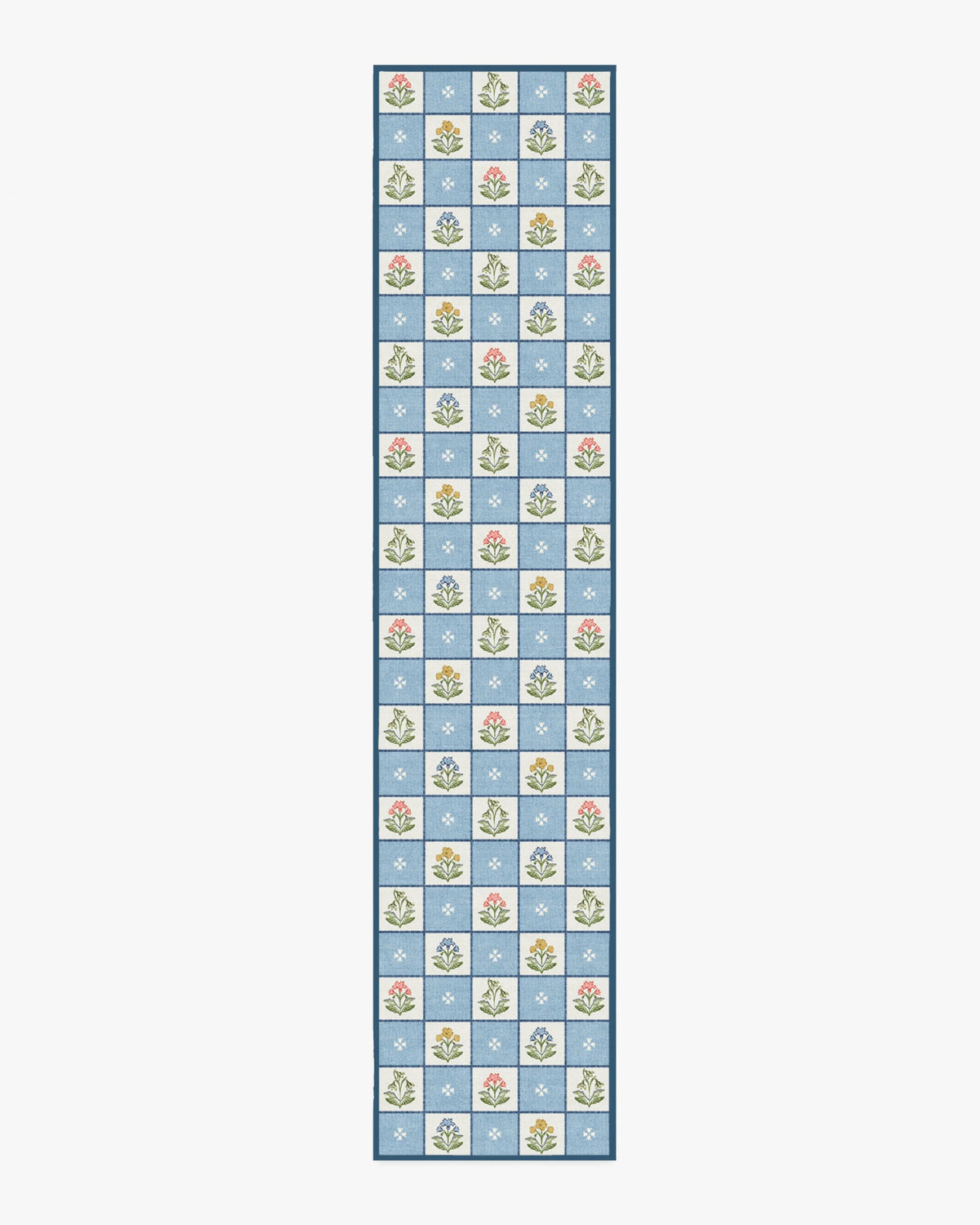 Cottage Trellis Blue Rug