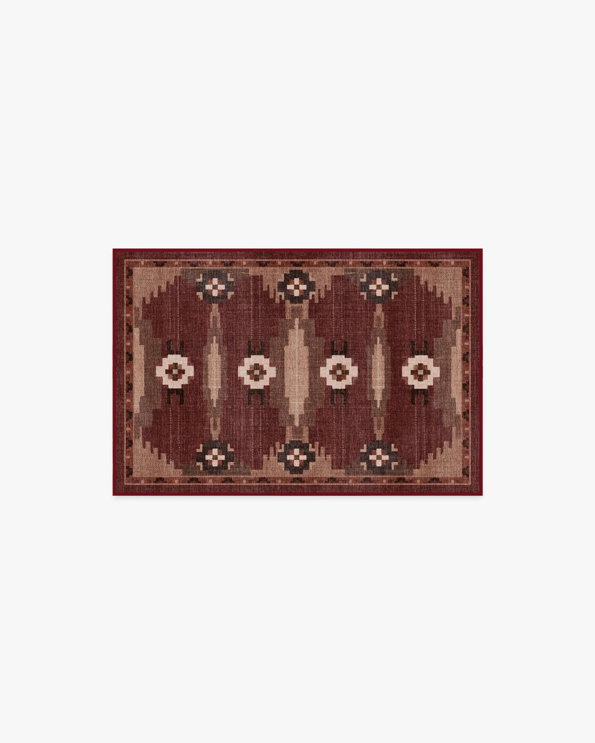 Annika Rust Red Rug