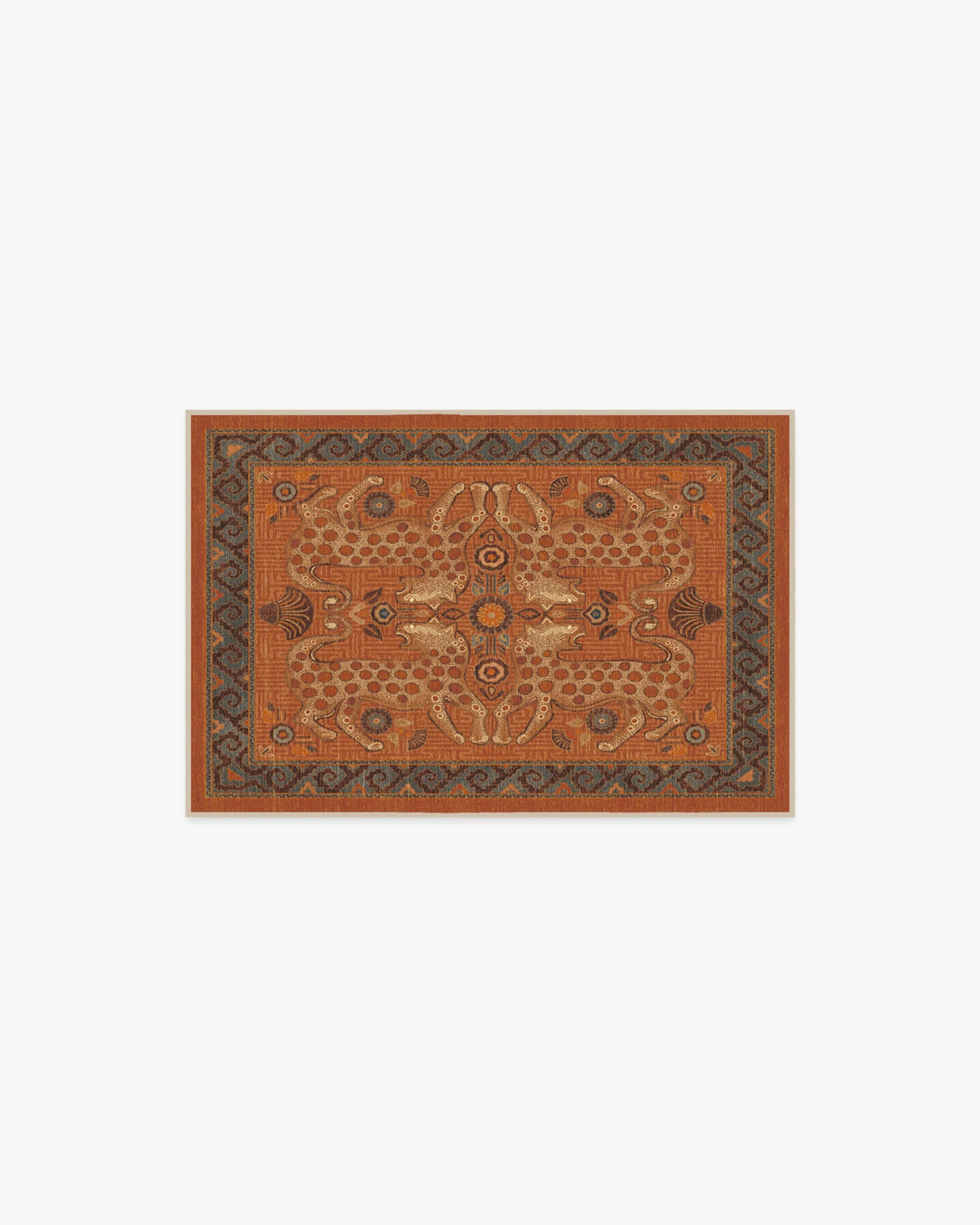 Eartha Terracotta Rug by Jungalow