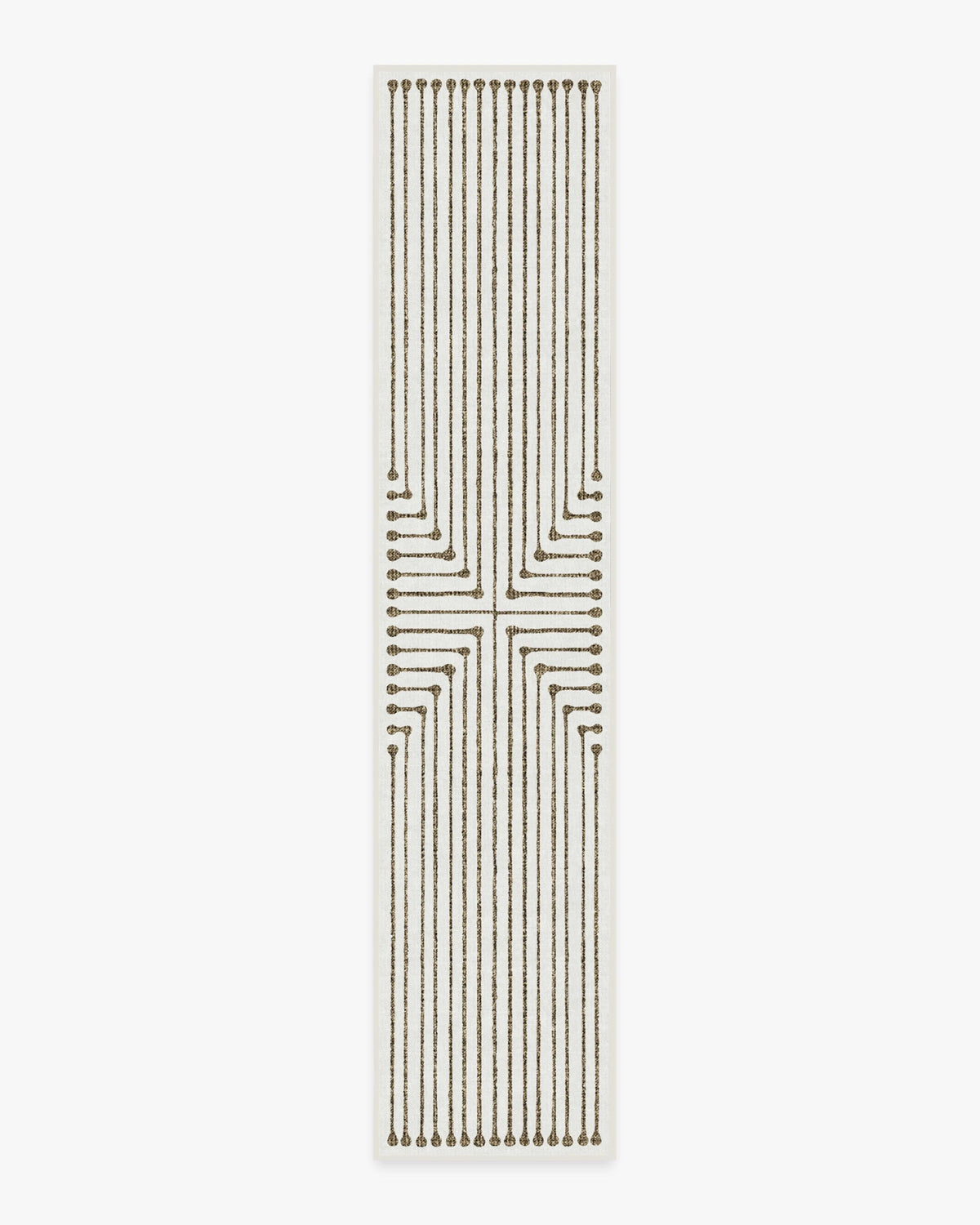 Inkdrop Camel & Ivory Rug by Jonathan Adler