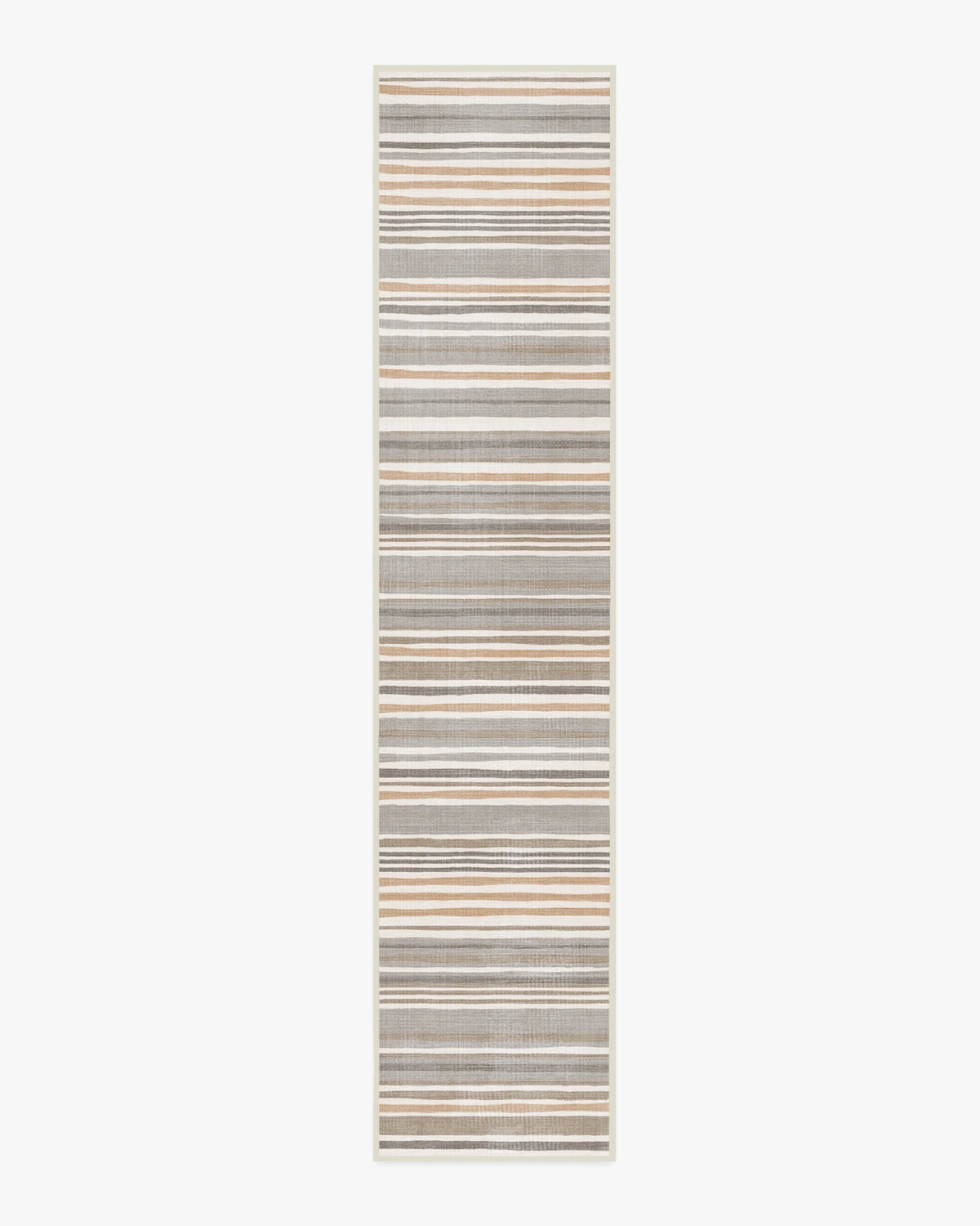 Elio Stripe Grey & Ivory Rug