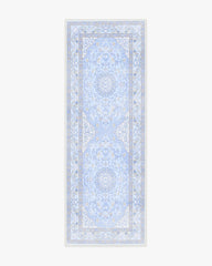Mazzy Ornamental Blue Rug by Humberto Leon