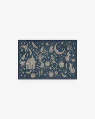 Moonlit Creatures Navy Rug