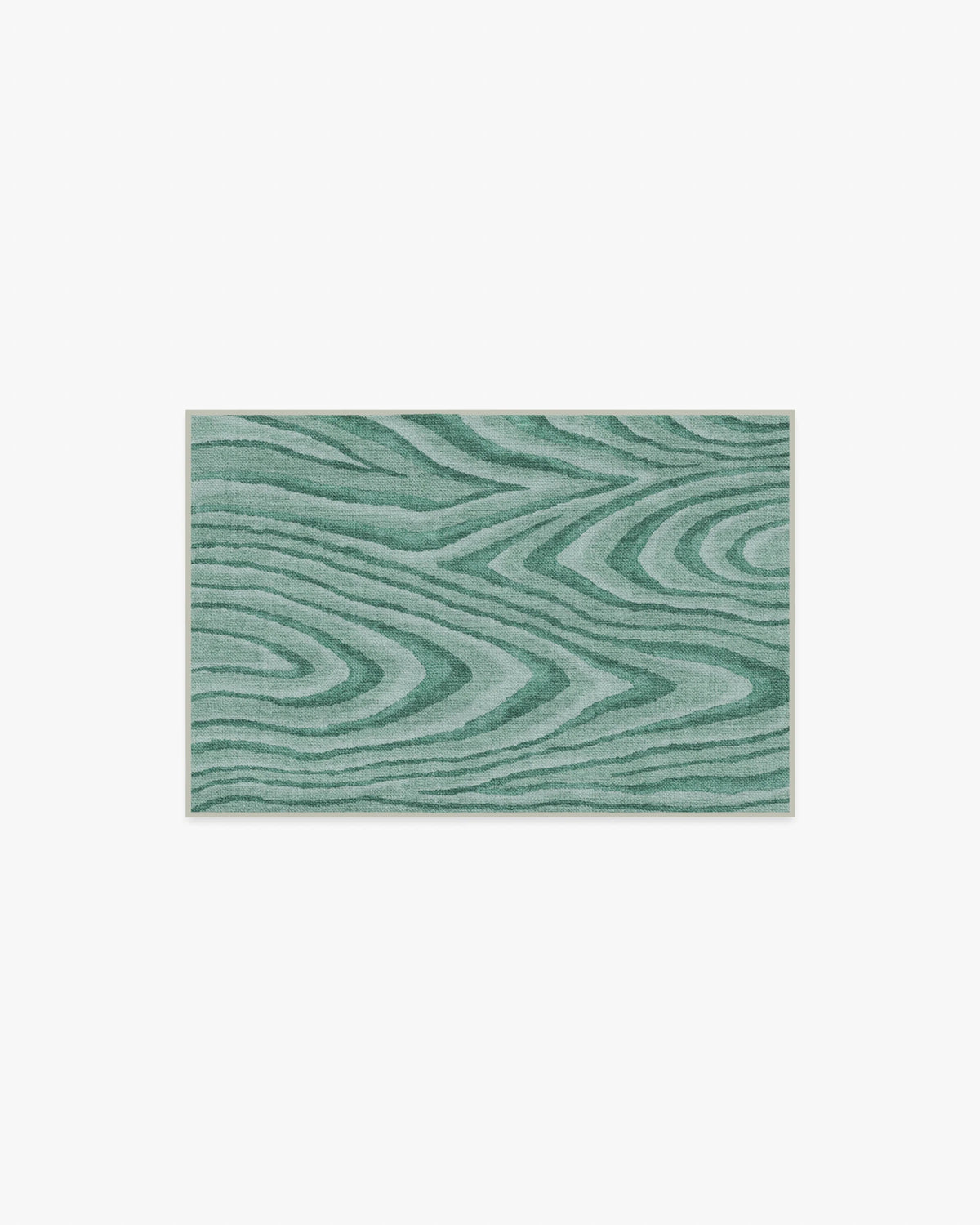 Chifa Wood Sage Rug by Humberto Leon