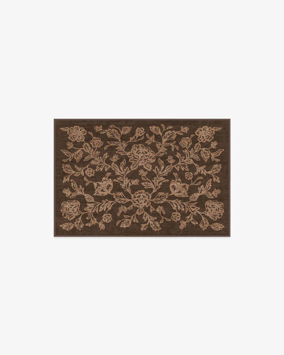 Zinnia Brown Rug
