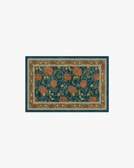 Enchanted Vines Navy Multicolor Rug