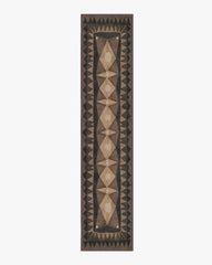Hilma Charcoal Rug by Jungalow