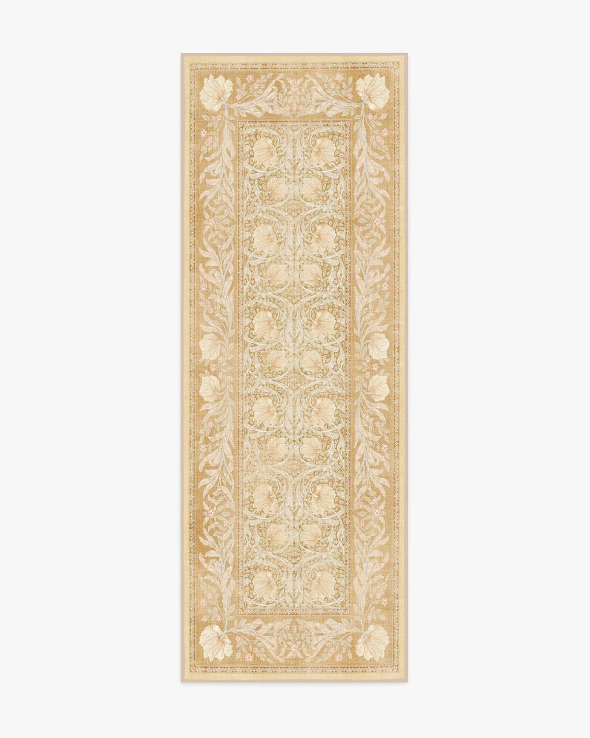 Pimpernel Light Ochre Rug by Morris & Co.