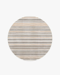 Elio Stripe Grey & Ivory Rug