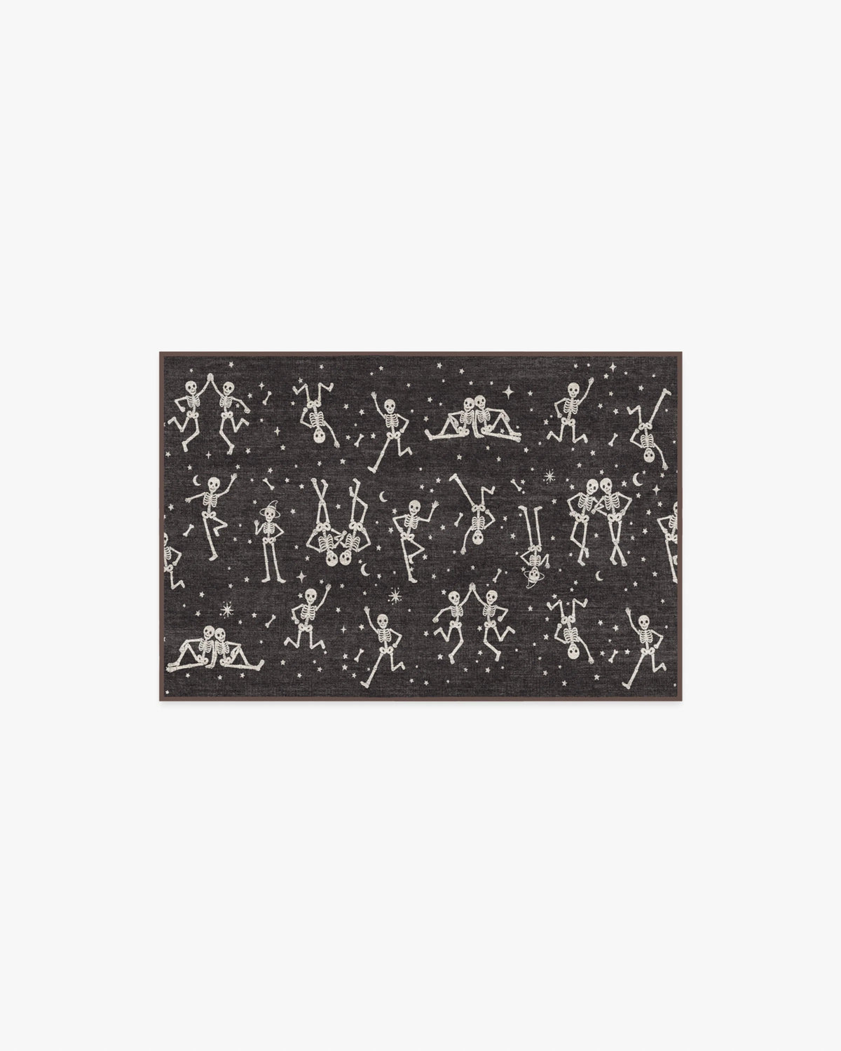 Bone Parade Charcoal Rug