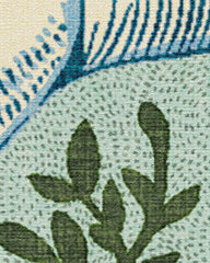 Woodland Wanderer Unicorn Green Rug