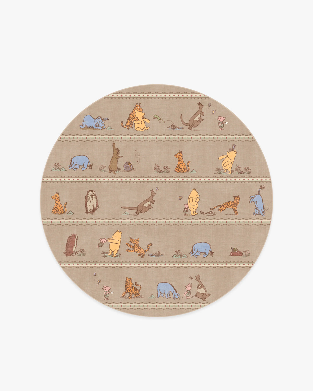 Time With Friends Tan Rug