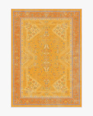 Colorful Loom Mango Rug by Iris Apfel
